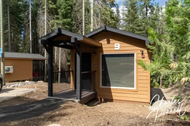 Wheelchair-Accessible Explorer Cabins at Tenaya Lodge