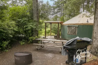 Wheelchair-Accessible Umpqua Yurt Offers Deluxe Accommodations