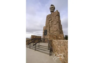 Giant Lincoln Head