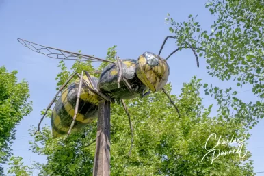 Beeest Yellowjacket Sculpture