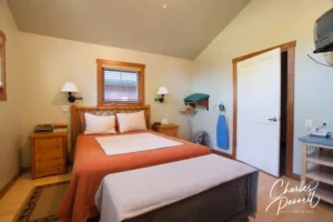 Bedroom in the Lark Cabin